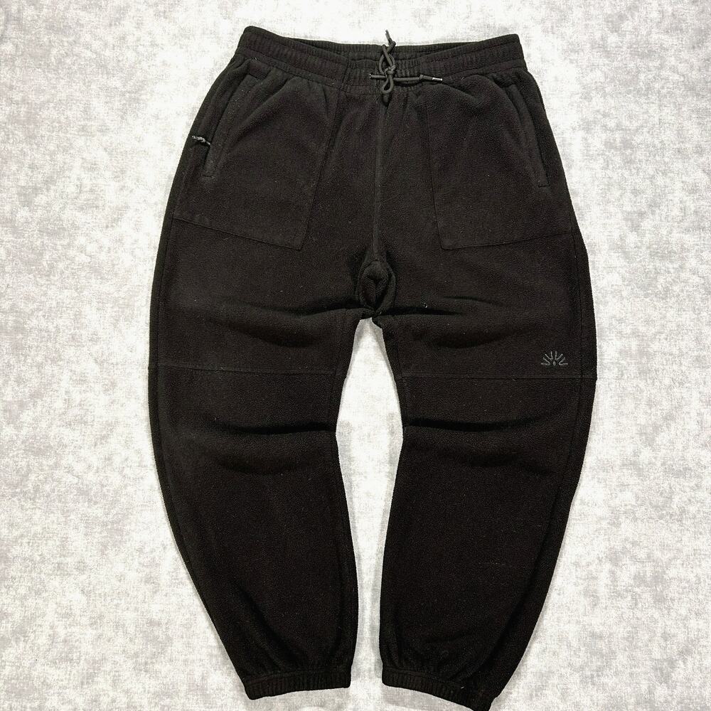 Autumn MTN Collection Bask Fleece Pants Mens XL Black Polar Fleece Thermal